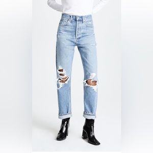 Agolde ripped jeans